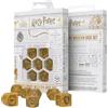 Q WORKSHOP Harry Potter pack dés Tassorosso moderno Set di dadi - Giallo (7)