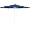 Outsunny Ombrellone da Giardino ad Altezza Regolabile in Metallo e Poliestere, Ø292x242 cm, Blu Scuro|Aosom