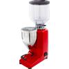 D.L. SERVICE Macinacaffè elettronico con campana 1200 gr per 3.5 kg al giorno Rosso lucido