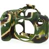 EasyCover - Custodia in silicone per Canon 7D Mark 2 - Camouflage