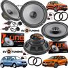 Hertz EvoTuning Kit 6 Casse Altoparlanti Hertz K X 165 Ant+Post per VW POLO 9N 6R 6C 520W