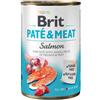 BRIT Pate&Meat salmon 400g paté di salmone per cani