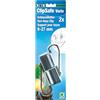 JBL ClipSafe Vario 6109500 - Set di 2 Clip per Tubi per acquari da 9 a 27 mm