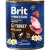 BRIT Premium by Nature 800g tacchino e fegato per cuccioli