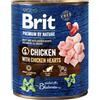 BRIT Premium by Nature chicken, hearts 800g pollo e cuori per cani