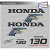 Adesivi Motore marino fuoribordo Honda 130 cv 4t. (gommone barca)