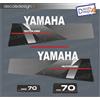 Adesivi calandra motore marino fuoribordo Yamaha 70 cv autolube super top 700