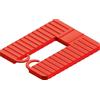 Roto/Gluske Piastra distanziale con gancio di bloccaggio EUROKLICK Tipo 2 | 40 x 30 x 3 mm | colore rosso | 1000 pezzi