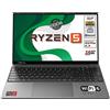 MicroTech Notebook Microtech AMD Ryzen 5 QuadCore SSD 512GB RAM 16GB Win11Pro Retro Radeon
