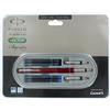 Parker Penna stilografica Parker Vector Calligraphy Standard CT inchiostro rosso blu...