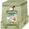 Ultima Nature Cibo per Gatti Sterilizzati con Salmoni: Confezione da 8 x 400g - Totale: 3.2kg