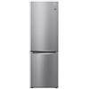 LG - Frigorifero Combinato Gbb61pzjmn Capacità 341 Litri Classe E No Frost Colore Inox - SPEDIZIONE GRATUITA