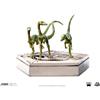 IRON STUDIOS Jurassic Park Jurassic World Icons Statua Compsognathus 4 cm IRON STUDIOS