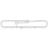 THOMAS SABO AK0040-051-14-L27V - Cavigliera da donna in argento Sterling 925, con zirconi, lunghezza: 22-27 cm, 22-27 cm, Argento sterling, Zirconia cubica