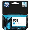 Hp - Cartuccia ink originale - 951 - Ciano - CN050AE - 700 pag (unità vendita 1 pz.)