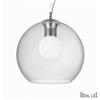 Ideal Lux Nemo clear sp1 sospensione ø40 sfera vetro trasparente