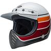 BELL Casco Bell Moto-3 Rsd Saddleback ECE6 bianco nero