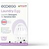 Ecoegg Uovo per bucato | Sostituzione detergente e balsamo per Tessuti | Non bio e Senza enzimi, fosfati, Olio di Palma, candeggina al Cloro | Pelle sensibile | Senza Profumo 70 lavaggi