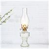 Transplant Ycxydr Lampada a Cherosene in Vetro da 32 cm Lampada a Olio in Vetro Classico Retro Decorazione della casa Lampada Decorazione di Festa di Nozze Lampada a Olio Grande capacità di Alta qualità