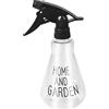 wiksite Flaconi spray in plastica da 500 ml, spray può essere vuoti per piante, bottiglie spray di grande capacità per stirare, spruzzatore di fiori trasparente con testa di spruzzo regolabile per giardino