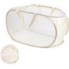 YINGLUOEU Pop up Laundry Hamper Portabiancheria Pieghevoli Pop-up Mesh Pieghevole Cestino di Lavanderia per Riporre Vestiti Giocattoli
