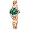 Lola Rose Orologio Donna con Quadrante Corniola & Pietre Sintetiche - Design Gioiello 26mm Ultra Sottile in Acciaio 316L (Resistente all'Acqua 30m)