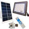MAKA change your life quality Faro Solare da Esterno 800W con Pannello Solare Monocristallino Led Esterno Impermeabile IP66 Macro Leds Faro Luce Fredda 6500K 10 Ore Autonomia Sensore Crepuscolare Supporti (800W new)