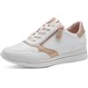 Jana 8-23763-42, Sneaker Donna, Bianco Oro Rosa, 38 EU
