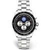 Lowell Orologio Uomo FC INTER P-I0466UN2 Chrono Bracciale Acciaio Nero OFFICIAL