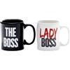 PIU' FORTY SET 2 TAZZINE CERAMICA 12CL BOSS LADY