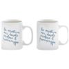 PIU' FORTY SET 2 TAZZINE CERAMICA 12CL LA MATTINA