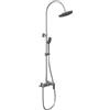 Parama Colonna doccia soffione 20 cm con finitura cromata | Piave
