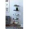 Petrozzi Scaletta Moby in Plexiglass in 18 Colori - Colore: Trasparente
