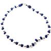 Spadarella Gioielli Spadarella spadino bracciale con sfere in argento 925 di diametro 5 mm e cotone nautico blu acceso.Fatto a mano.Unisex.Lunghezza 19 cm.