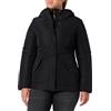 Geox W Myria Mid Parka, Giacca Donna, Nero, 50