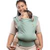 Boba Marsupio classico Carrier - Borsa per bambini in stile zaino - Porta il tuo bambino sulla pancia e sulla schiena, per bambini a partire da 3 kg fino a 20 kg (verde sala)