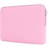 RAINYEAR make life easier RAINYEAR 16 Pollici Manicotto del Computer Portatile Fluffy Fodera Morbida Custodia per 16 Pollici MacBook M1 M2 M3 M4 M5 Pro/Max A3428 A3429 A2141 A2485 A2780 A2991 A3403 A3186, Rosa