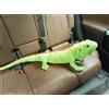 Xshelley Giocattoli di peluche realistici lucertola verde, bambole camaleonte, rettili, lucertole di criniera, giocattoli selvatici, regali per bambini, lunghezza 65 cm