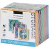 Vivanco - Custodia Decorata per CD/Dvd 5farbig 25er Pack