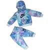 Nike Tuta Set Bambina Sci-Dye Club Fleece, Multicolor (6-7 anni)