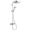 Mira Showers Form 31983W-CP - Miscelatore per doccia a doppia uscita