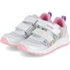 Lurchi 74l0203002, Scarpe da Ginnastica Bambina, Silver Glitter, 25 EU