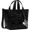 Desigual Bols_all Mickey Valdivia, Accessories PU Shopping Bag Donna, Nero, Taglia Unica