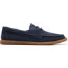 Clarks Clarkbay Go Uomo, Camoscio Blu Navy, 44.5 EU