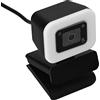 Airshi Webcam Streaming 2K, Microfono Integrato con Riduzione del Rumore, Messa a Fuoco Automatica, Videocamera per PC HD 2K per PC, Mac, Laptop, Desktop