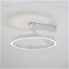 Vivida Meridiana ø 33 cm lampada da parete/soffitto struttura in alluminio led 33w 3000/4000k