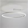 Vivida Meridiana ø 60 cm lampada da parete/soffitto struttura in alluminio led 44w 3000/4000k