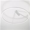 Vivida Meridiana ø 80 cm lampada da parete/soffitto struttura in alluminio led 51w 3000/4000k