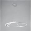 Vivida Meridiana ø 80 cm lampada a sospensione struttura in alluminio led 51w 3000/4000k