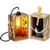 RIPPOTAI Porta bottiglie idea regalo ecologica Bubble Lantern, diventa una lanterna. By Rippotai